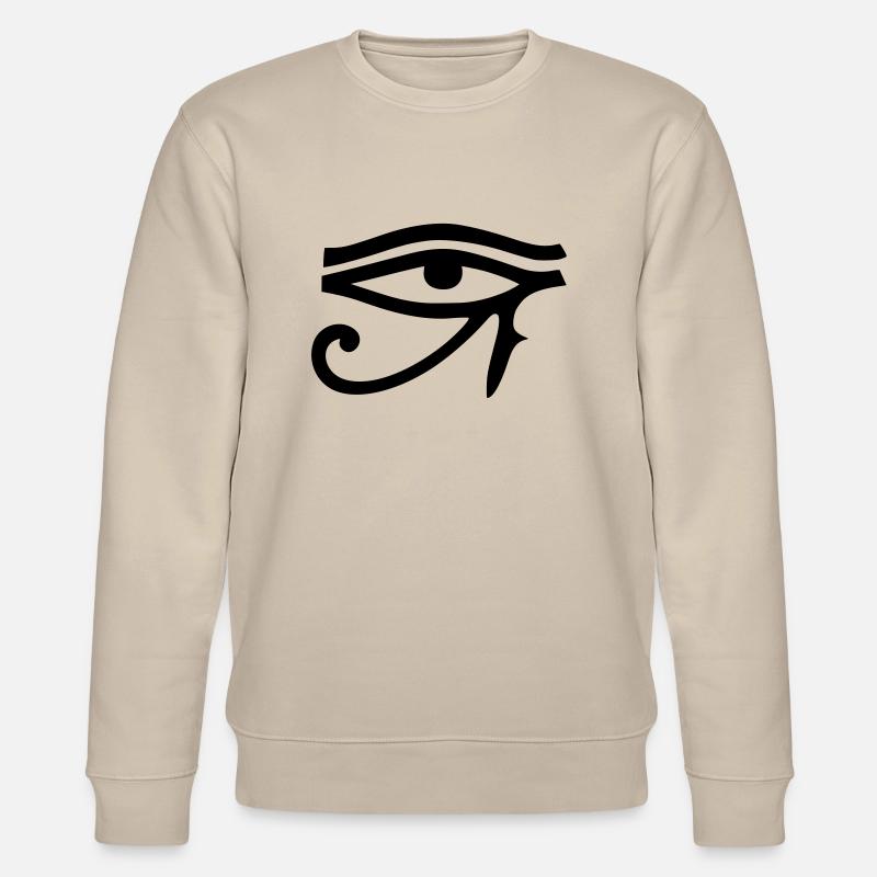 oeil d'Horus - Sweat bio CHANGER Stanley/Stella Unisexe - beige