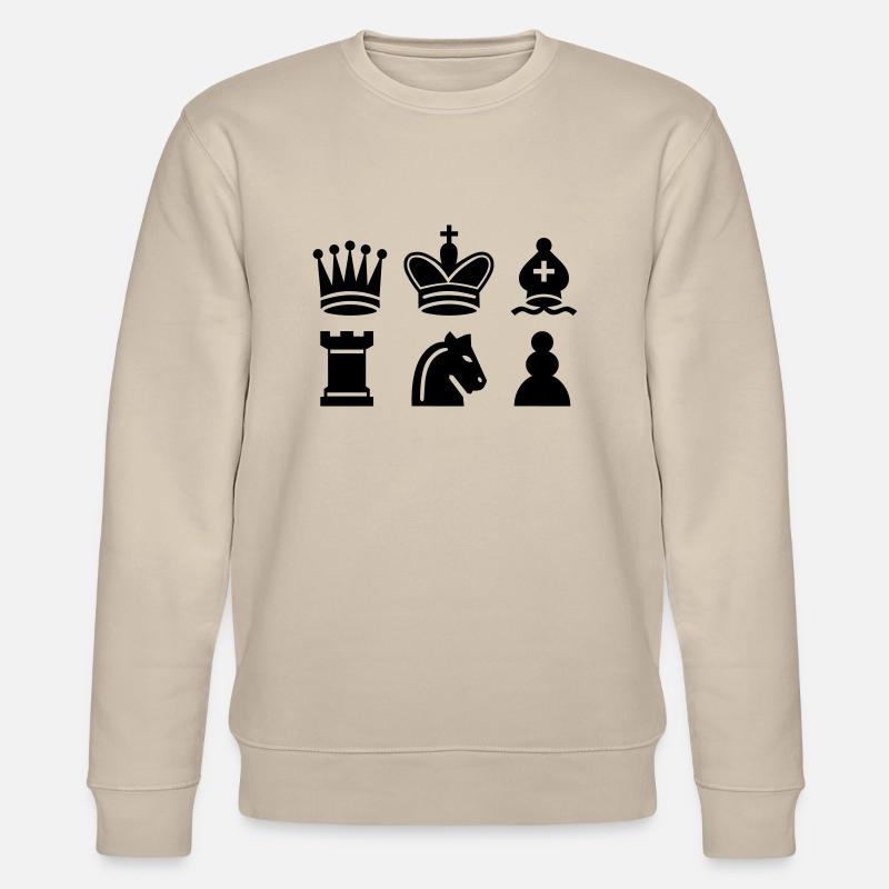 Échecs - Sweat bio CHANGER Stanley/Stella Unisexe - beige
