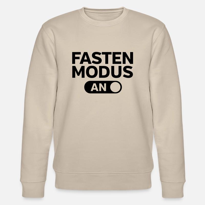 Fasten Modus An - Stanley/Stella CHANGER Unisex Organic Sweatshirt - beige