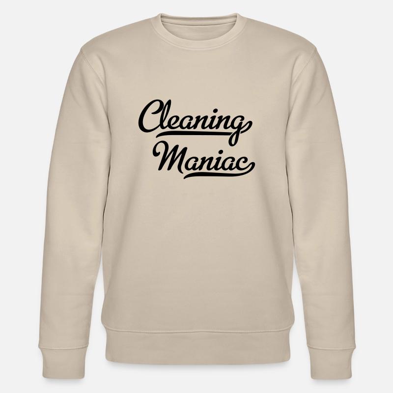 Cleaning devil - Stanley/Stella CHANGER Unisex Organic Sweatshirt - beige