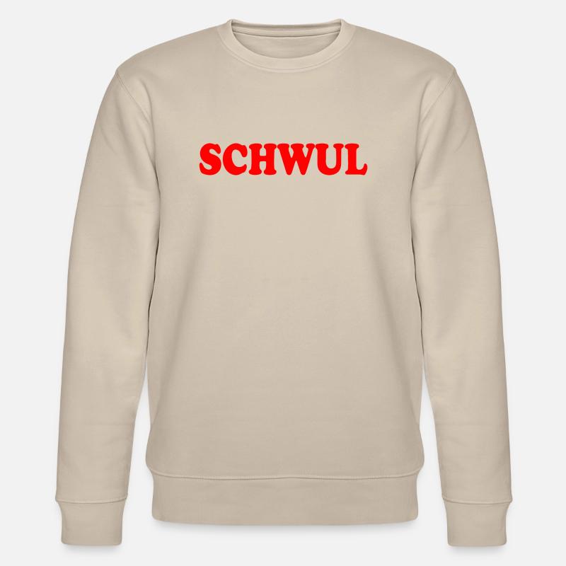 Schwul - Stanley/Stella Unisex Bio-Sweatshirt CHANGER  - Beige