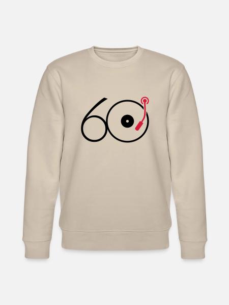 Musik der 60er - Stanley/Stella Unisex Bio-Sweatshirt CHANGER  - Beige