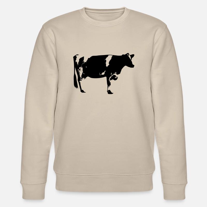 cow - Stanley/Stella CHANGER Unisex Organic Sweatshirt - beige