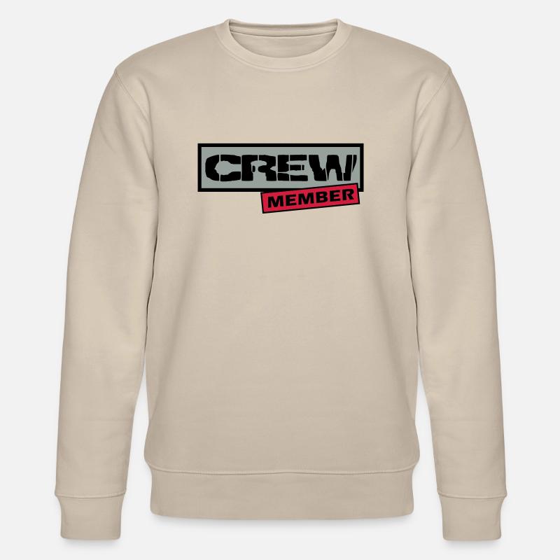 crew member - Stanley/Stella Unisex Bio-Sweatshirt CHANGER  - Beige