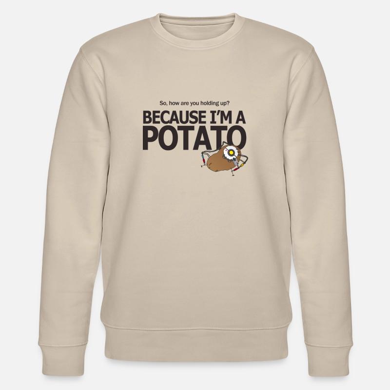 Hello Potato - Sweat bio CHANGER Stanley/Stella Unisexe - beige