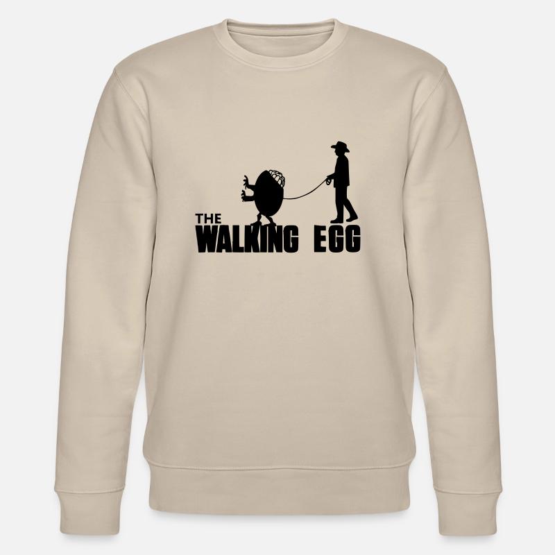 The Walking Egg - Sweat bio CHANGER Stanley/Stella Unisexe - beige