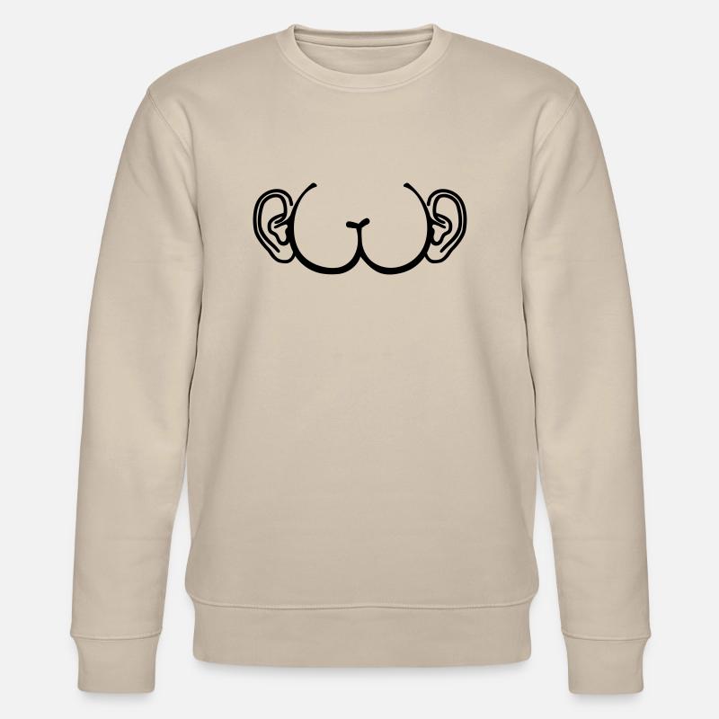 Ass - Stanley/Stella CHANGER Unisex Organic Sweatshirt - beige