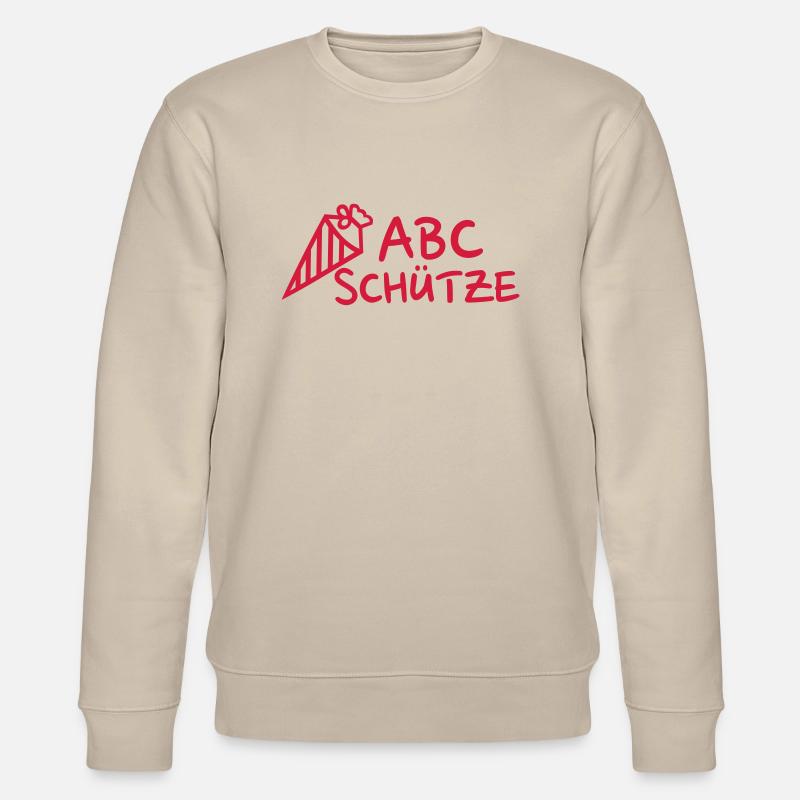 ABC Schütze - Stanley/Stella Unisex Bio-Sweatshirt CHANGER  - Beige