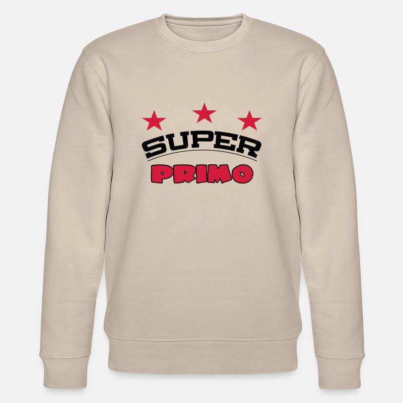Super primo - Stanley/Stella Unisex Bio-Sweatshirt CHANGER  - Beige
