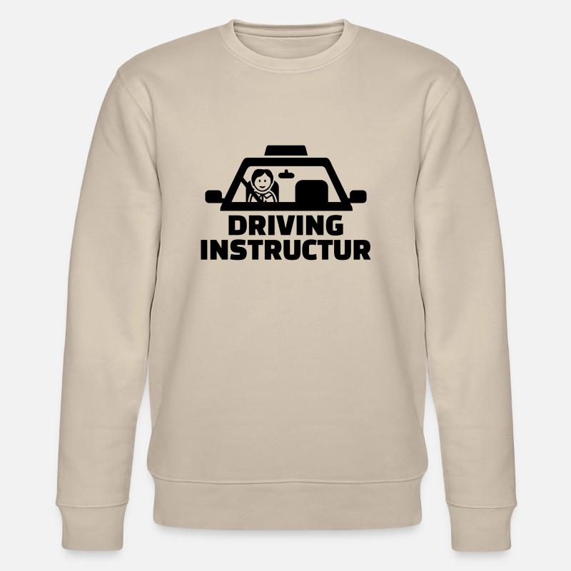 Fahrlehrer - Stanley/Stella Unisex Bio-Sweatshirt CHANGER  - Beige