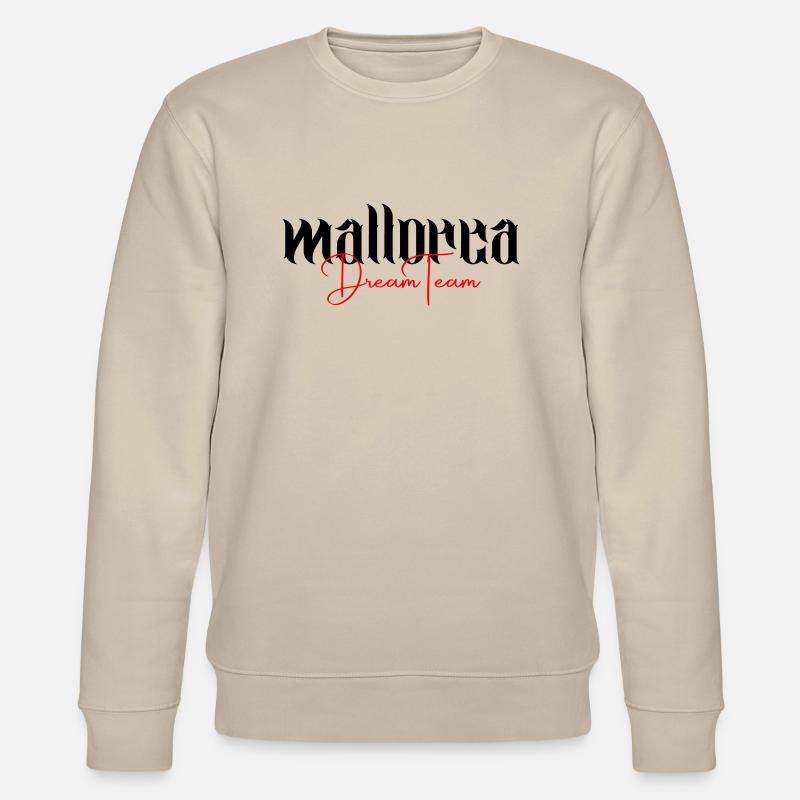 Mallorca Dream Team - Stanley/Stella Unisex Bio-Sweatshirt CHANGER  - Beige