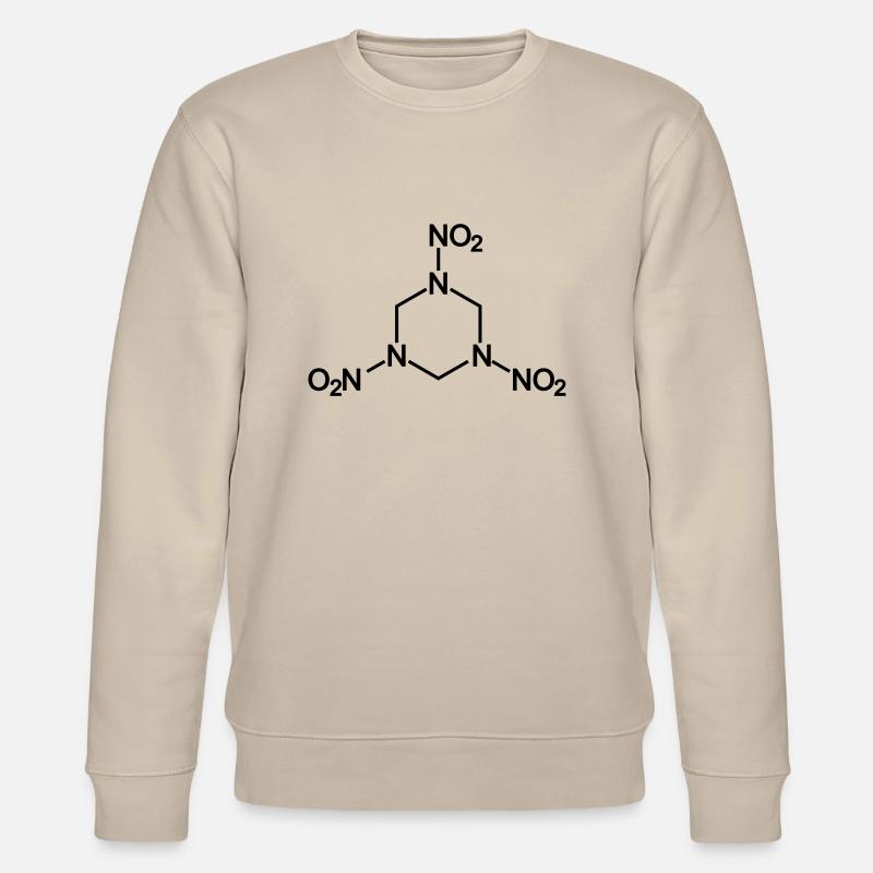 C4 explosifs RDX - Sweat bio CHANGER Stanley/Stella Unisexe - beige