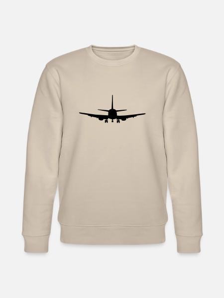 Airplane - Stanley/Stella CHANGER Unisex Organic Sweatshirt - beige