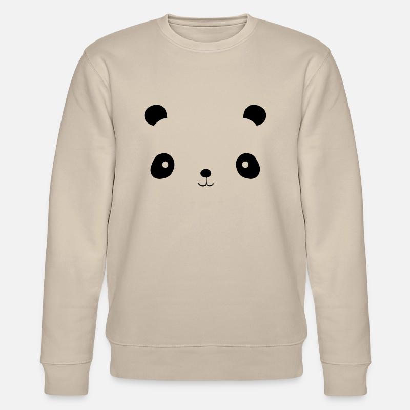 visage de panda - Sweat bio CHANGER Stanley/Stella Unisexe - beige