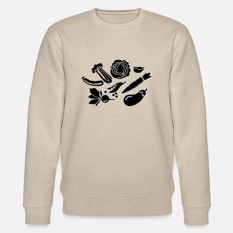 Gemüse - Stanley/Stella Unisex Bio-Sweatshirt CHANGER  - Beige