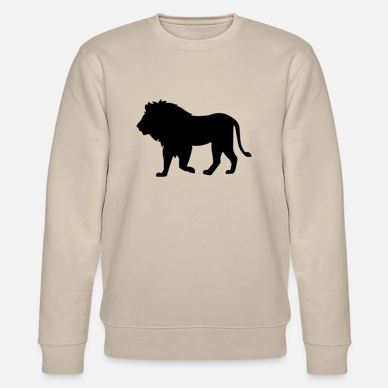 Löwe - Stanley/Stella Unisex Bio-Sweatshirt CHANGER  - Beige