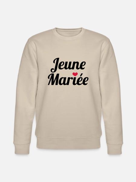 Jeune Mariée - Sweat bio CHANGER Stanley/Stella Unisexe - beige