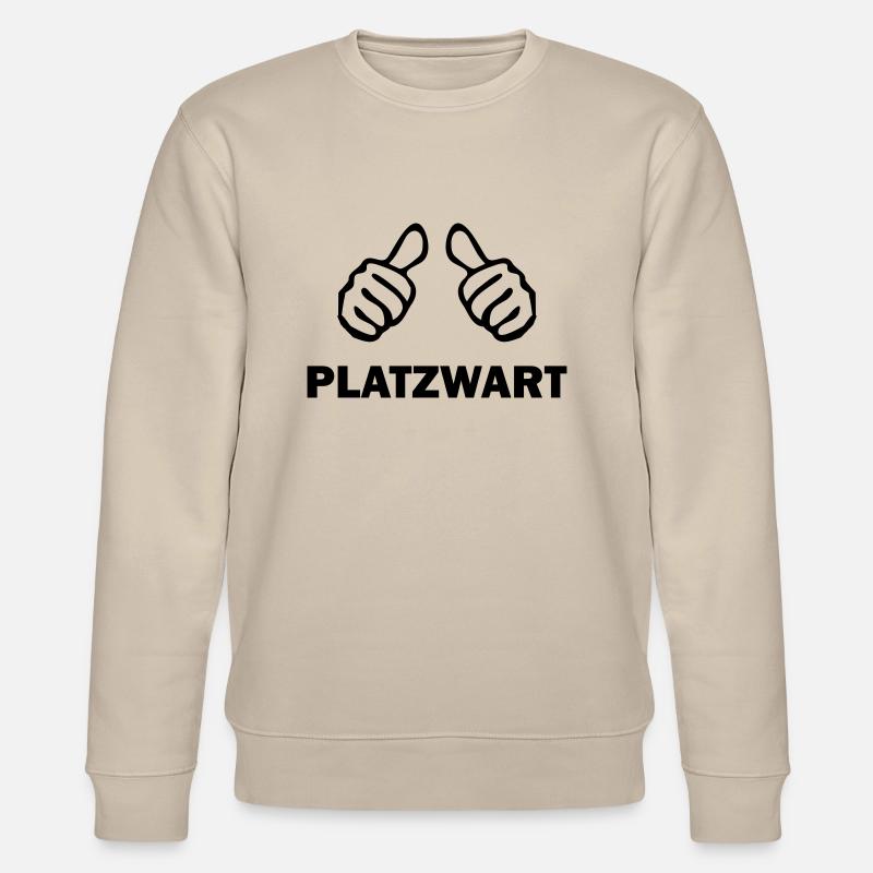 platzwart - Stanley/Stella Unisex Bio-Sweatshirt CHANGER  - Beige