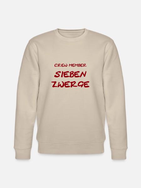 CREW_MEMBER_7Dwarfs - Stanley/Stella Unisex Bio-Sweatshirt CHANGER - Beige