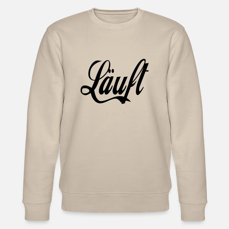 läuft - Stanley/Stella Unisex Bio-Sweatshirt CHANGER  - Beige