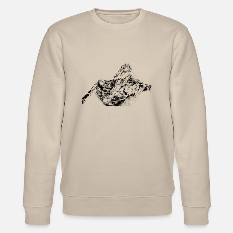 ama dablam - Stanley/Stella Unisex Bio-Sweatshirt CHANGER  - Beige