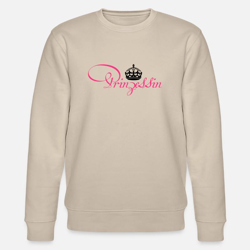 Prinzessin Krone - Stanley/Stella Unisex Bio-Sweatshirt CHANGER  - Beige