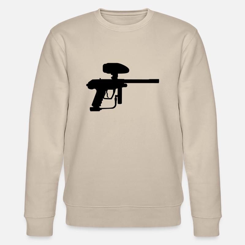 Paintball - Stanley/Stella Unisex Bio-Sweatshirt CHANGER  - Beige