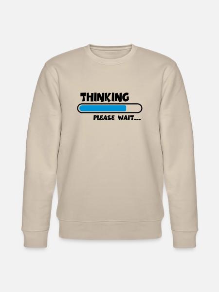 Thinking….please wait... - Sweat bio CHANGER Stanley/Stella Unisexe - beige