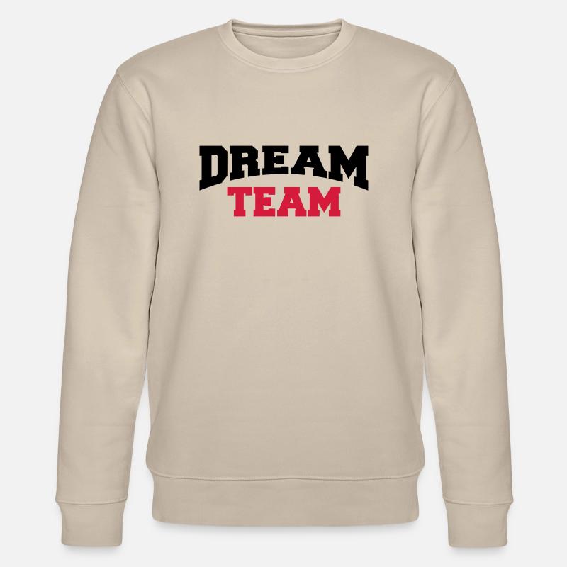 Dream Team - Stanley/Stella CHANGER Unisex Organic Sweatshirt - beige