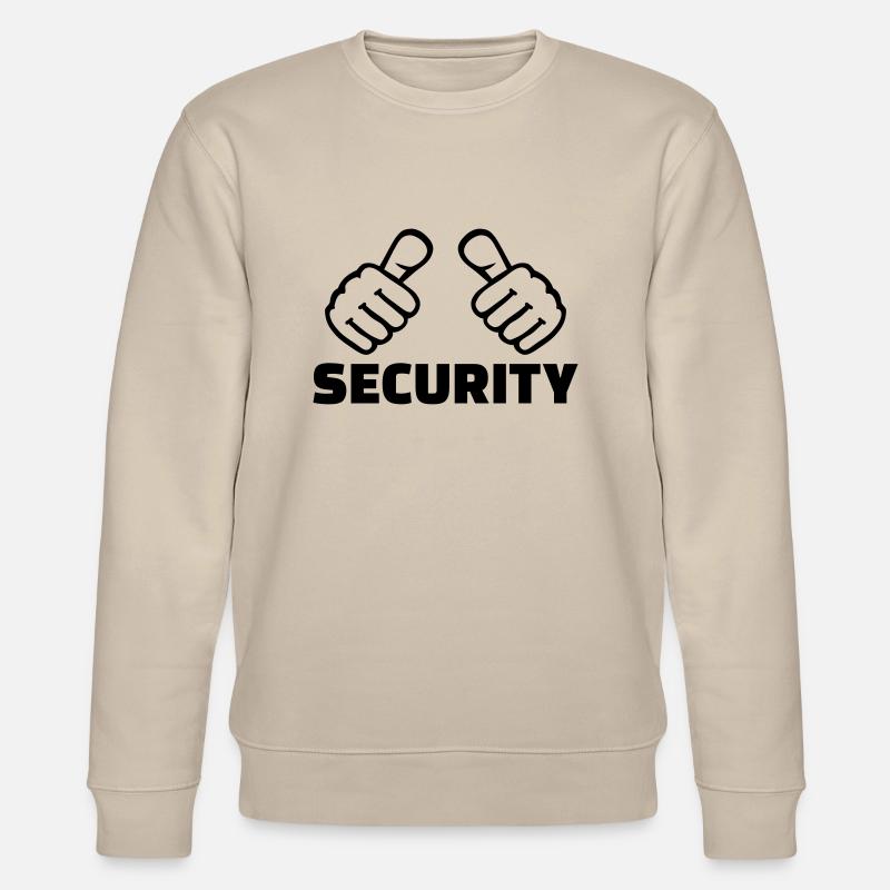 Security - Stanley/Stella Unisex Bio-Sweatshirt CHANGER  - Beige