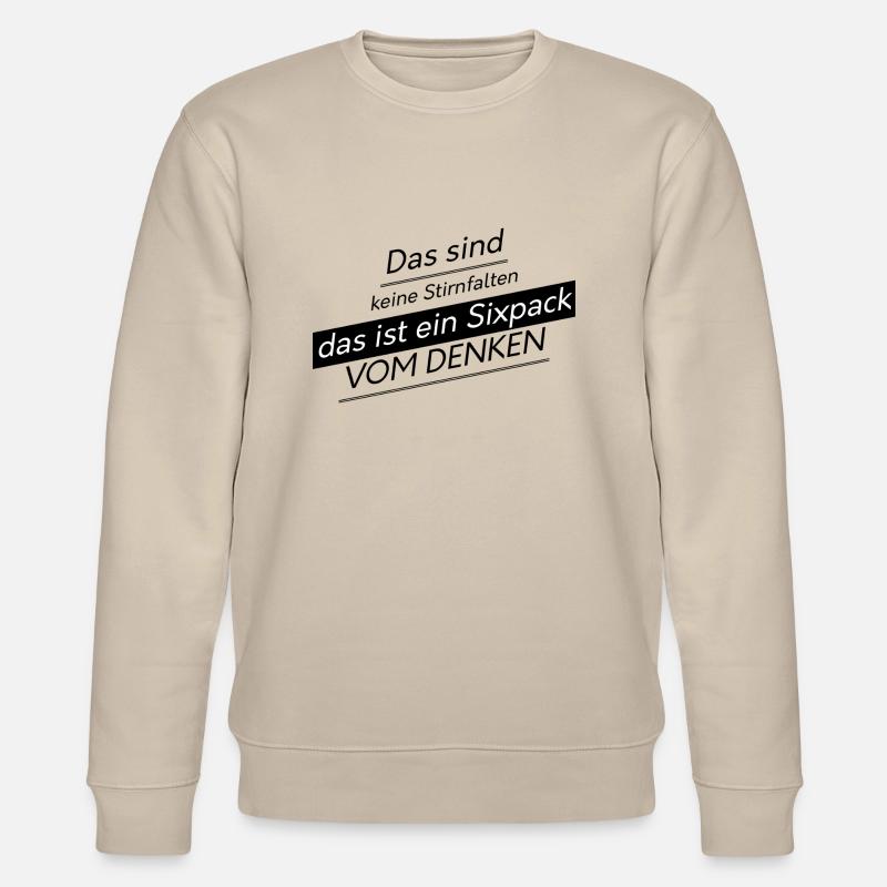witzige geschenkidee - Stanley/Stella Unisex Bio-Sweatshirt CHANGER  - Beige