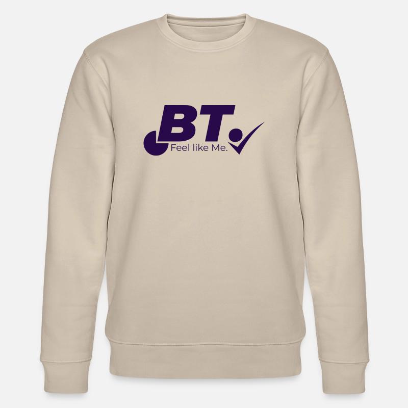 BT. - Feel like me - Stanley/Stella Unisex Bio-Sweatshirt CHANGER  - Beige