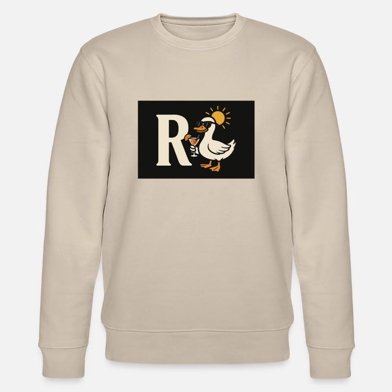 Die (R)ente - Stanley/Stella Unisex Bio-Sweatshirt CHANGER  - Beige