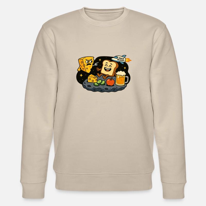 Collation dans l’espace - Sweat bio CHANGER Stanley/Stella Unisexe - beige