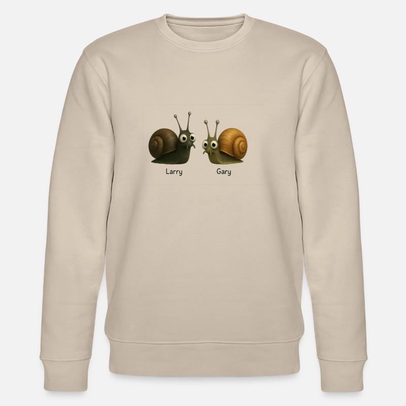 Larry and Gery - Stanley/Stella Unisex Bio-Sweatshirt CHANGER  - Beige