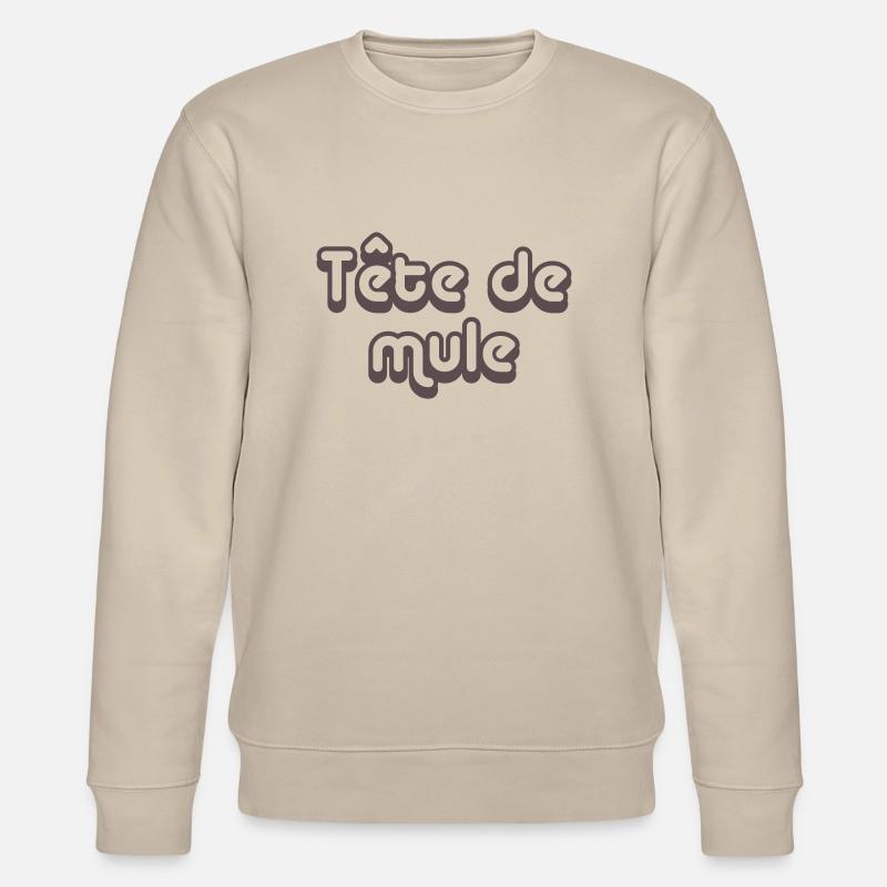 tete_de_mule - Sweat bio CHANGER Stanley/Stella Unisexe - beige