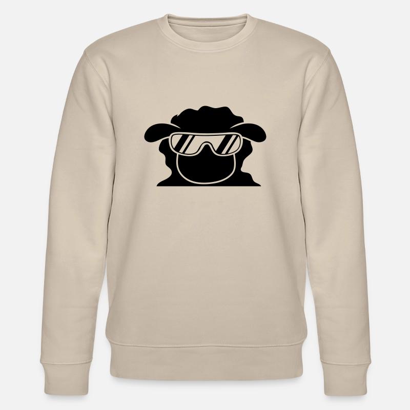 Cool Sheep - Stanley/Stella Unisex Bio-Sweatshirt CHANGER  - Beige