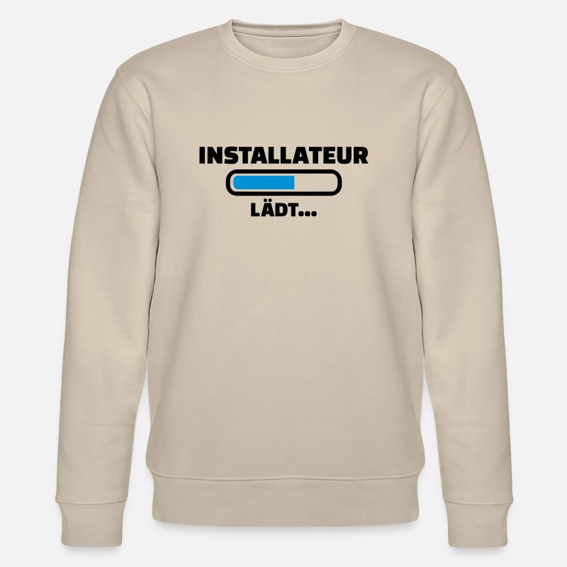 Installateur - Stanley/Stella Unisex Bio-Sweatshirt CHANGER  - Beige