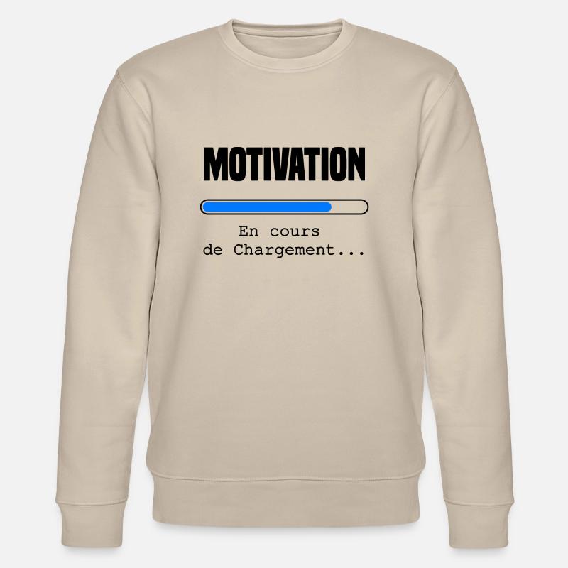 Motivation Loading - Stanley/Stella CHANGER Unisex Organic Sweatshirt - beige
