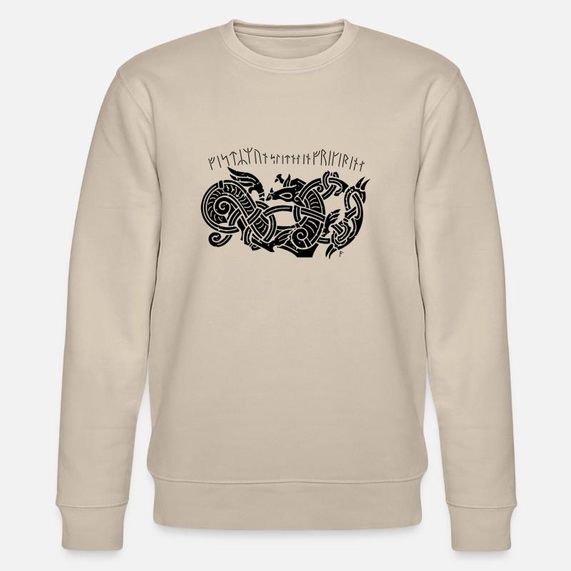 Odin Geri et Freki 3 - Sweat bio CHANGER Stanley/Stella Unisexe - beige