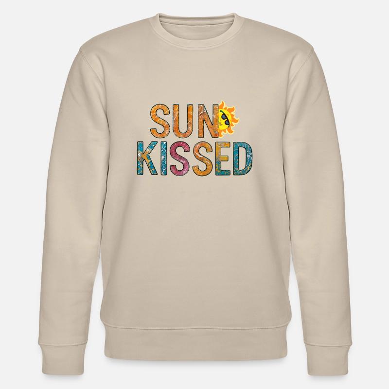 Sonnengeküsst - Stanley/Stella Unisex Bio-Sweatshirt CHANGER  - Beige