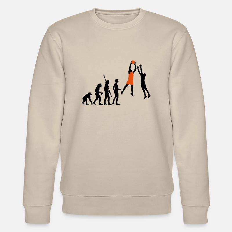 evolution_basketball_072011_f_2c - Sweat bio CHANGER Stanley/Stella Unisexe - beige