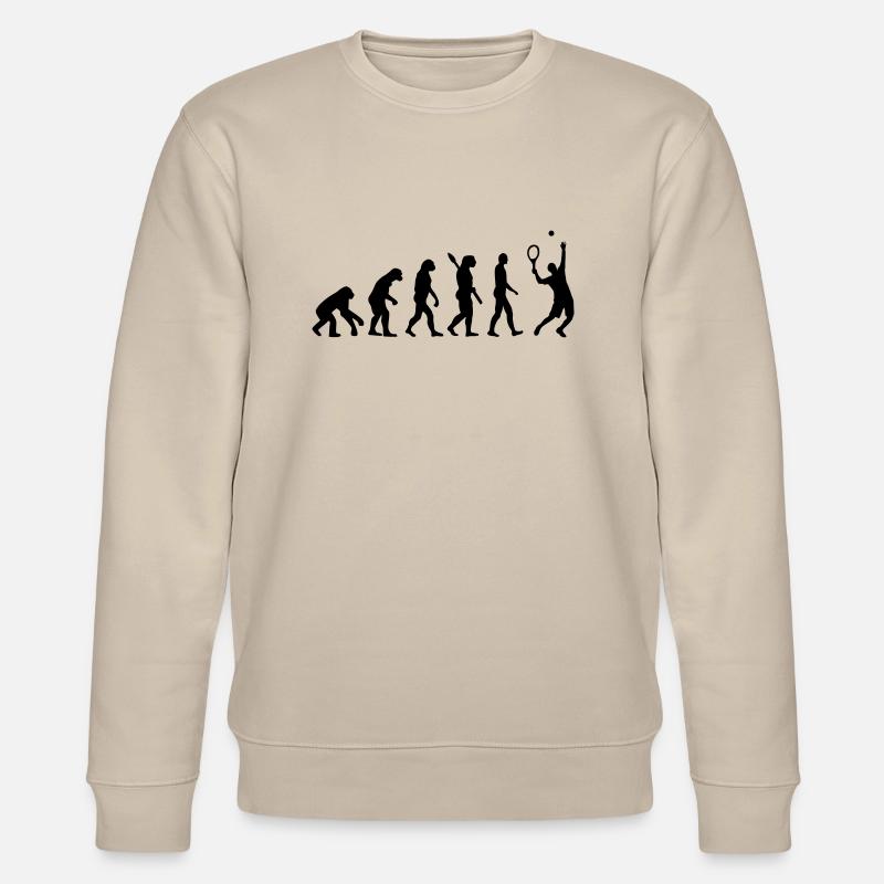 Evolution Tennis - Stanley/Stella Unisex Bio-Sweatshirt CHANGER  - Beige
