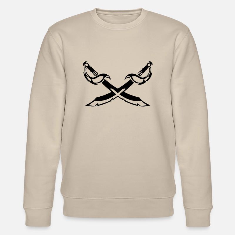 sabre croise epee 202 - Sweat bio CHANGER Stanley/Stella Unisexe - beige