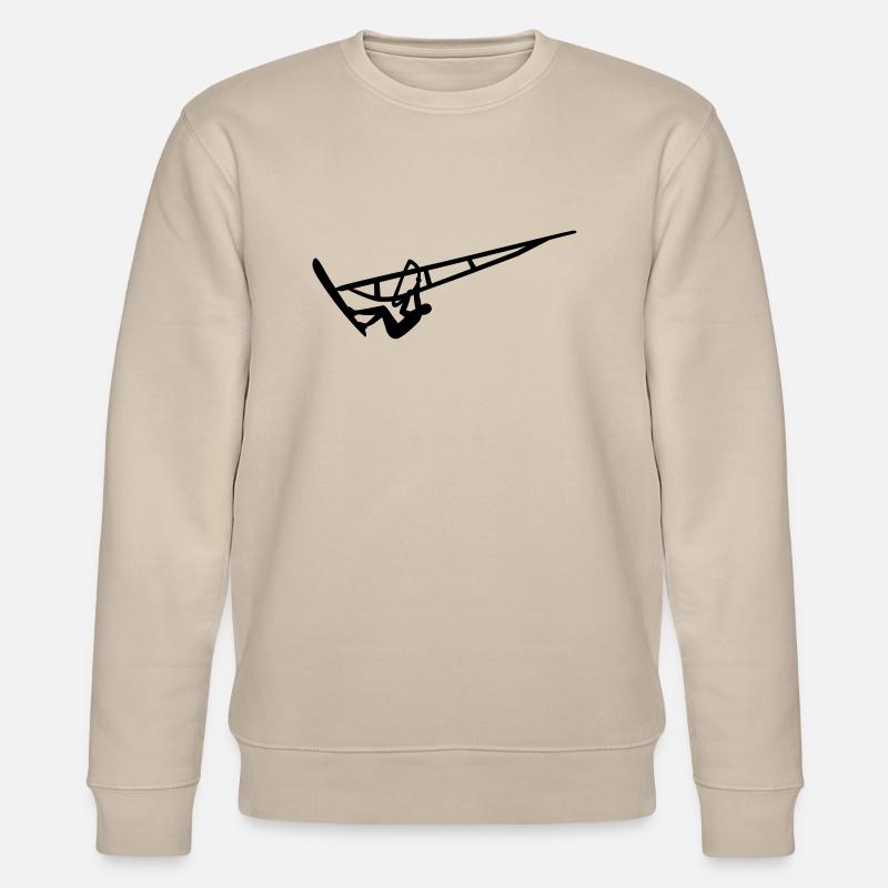 Windsurfen - Stanley/Stella Unisex Bio-Sweatshirt CHANGER  - Beige