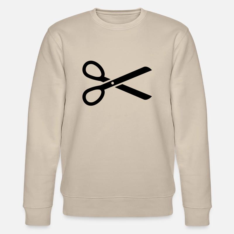 Scissors - Stanley/Stella CHANGER Unisex Organic Sweatshirt - beige