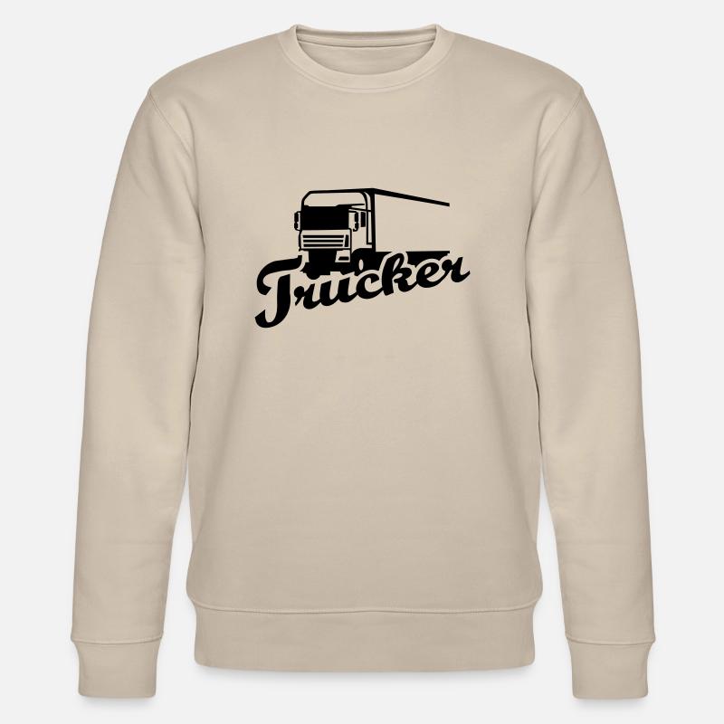 Trucker - Sweat bio CHANGER Stanley/Stella Unisexe - beige