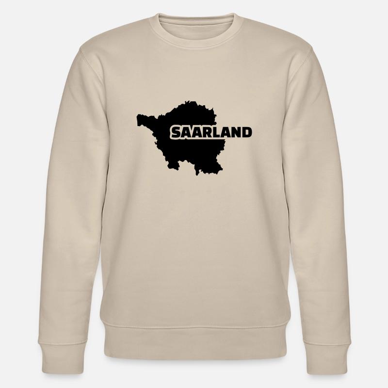 Saarland - Stanley/Stella Unisex Bio-Sweatshirt CHANGER  - Beige