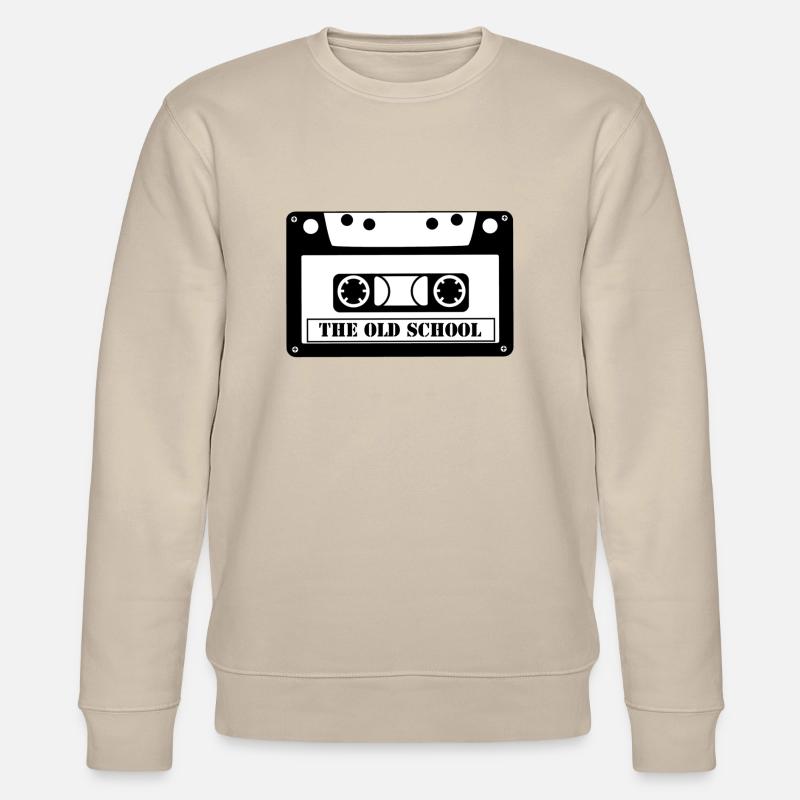 the old school - Stanley/Stella Unisex Bio-Sweatshirt CHANGER  - Beige