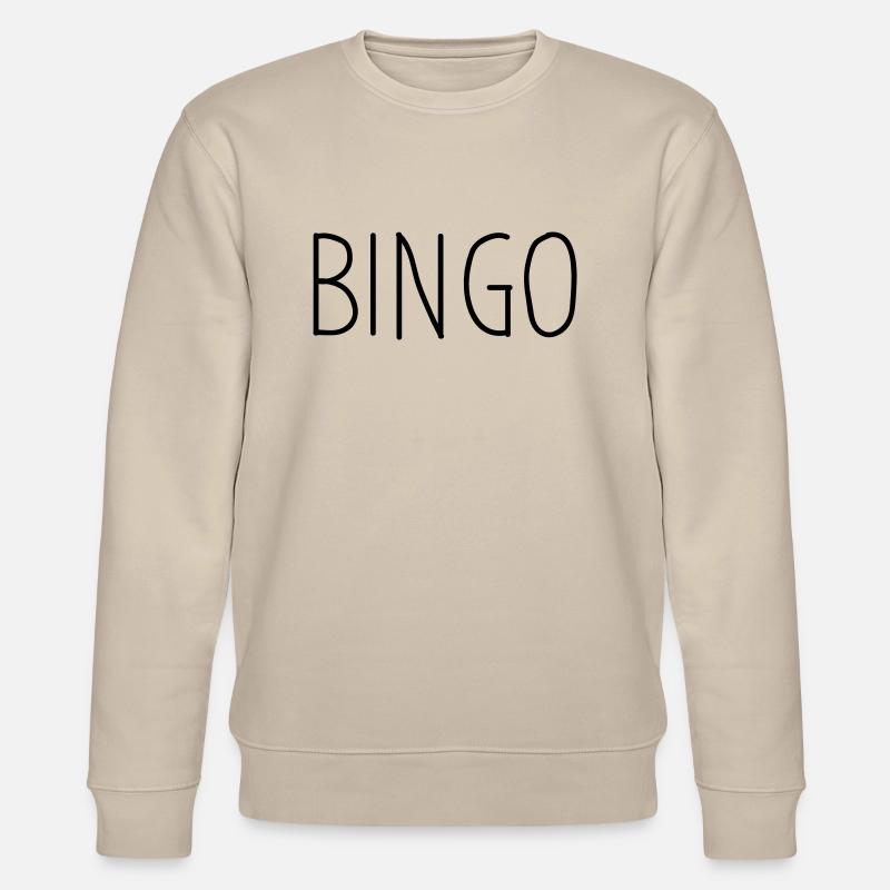 bingo - Stanley/Stella Unisex Bio-Sweatshirt CHANGER  - Beige